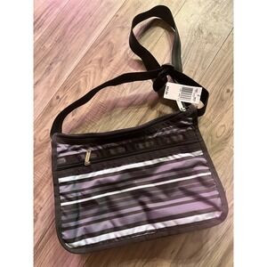 LeSportsac Deluxe Everyday Bag Line Up S Striped Crossbody